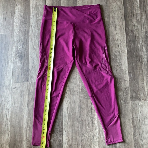 Bally purple sport leggings size L - Picture 3 of 9